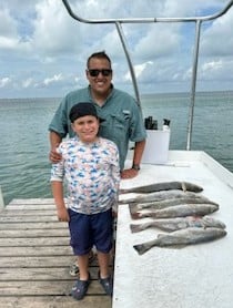 Speckled Trout Fishing in South Padre Island, Texas