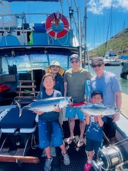 Fishing in Kapaʻa, Hawaii