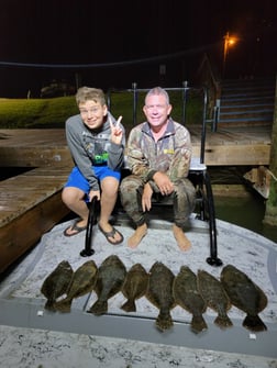 Flounder Fishing in Rio Hondo, Texas