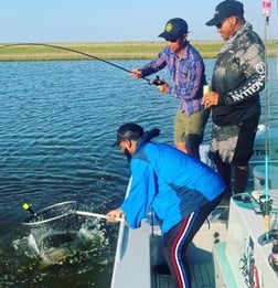 Redfish fishing in Matagorda, Texas