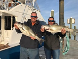 Blue Catfish, Redfish, Speckled Trout / Spotted Seatrout Fishing in Virginia Beach, Virginia