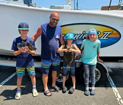 Flounder, Triggerfish Fishing in Stone Harbor, New Jersey