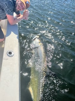 Tarpon fishing in Miami Beach, Florida