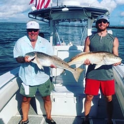 Redfish fishing in Galveston, Texas