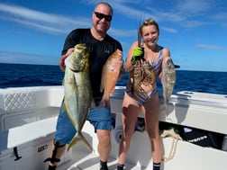 Black Grouper, Hogfish, Mangrove Snapper, Mutton Snapper, Triggerfish Fishing in Islamorada, Florida