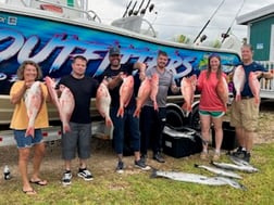 Red Snapper Fishing in Etoile, Texas