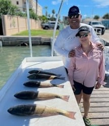 Redfish Fishing in South Padre Island, Texas