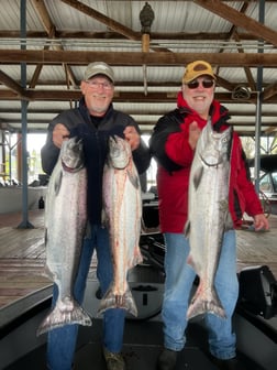 Chinook Salmon Fishing in Tacoma, Washington