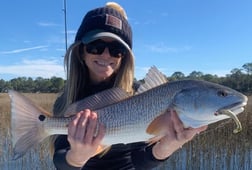 Redfish fishing in Hilton Head Island, South Carolina