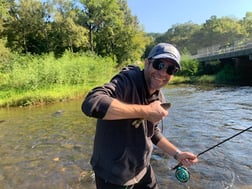 Fishing in Broken Bow, Oklahoma