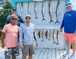 Mangrove Snapper, Spanish Mackerel fishing in Orange Beach, Alabama