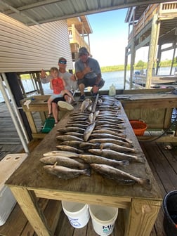 Redfish fishing in Slidell, Louisiana