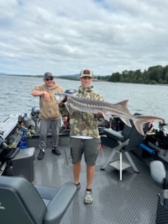 Fishing in Woodland, Washington