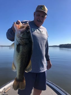 Fishing in Lake Fork, Texas