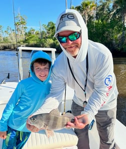 Redfish fishing in St. Augustine, Florida