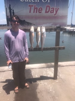 Redfish fishing in Rockport, Texas