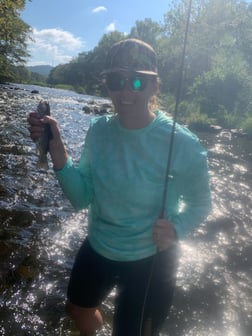 Rainbow Trout fishing in Broken Bow, Oklahoma