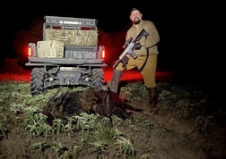 Hog Hunting in Fulshear, Texas