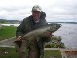 Chinook Salmon Fishing in Clay Township, Michigan