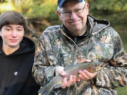 Rainbow Trout fishing in Roswell, Georgia