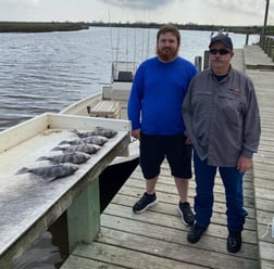 Black Drum Fishing in Freeport, Texas