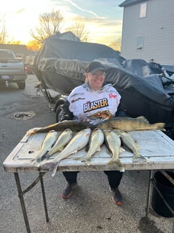 Walleye Fishing in Manistee, Michigan