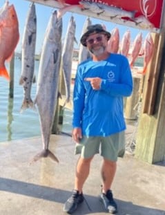 False Albacore, Kingfish, Red Snapper Fishing in Port Aransas, Texas