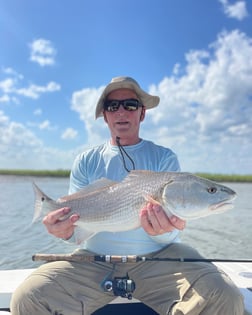 Redfish fishing in Wrightsville Beach, North Carolina