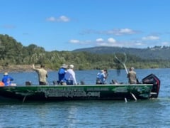 Fishing in Woodland, Washington