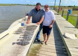 Fishing in Freeport, Texas