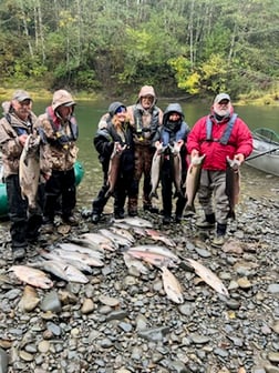 Chinook Salmon Fishing in Toledo, Washington