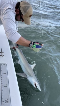 Redfish fishing in Beaufort, North Carolina