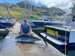 Fishing in Lihue, Hawaii