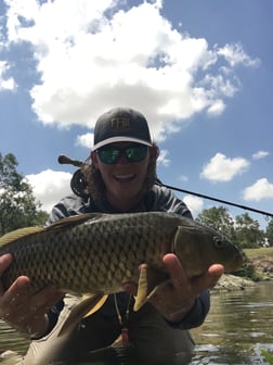 Carp fishing in Austin, Texas