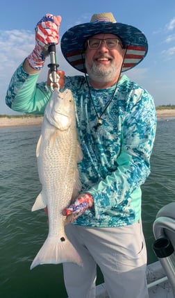 Redfish fishing in Matagorda, Texas