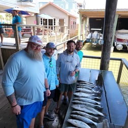 Speckled Trout / Spotted Seatrout fishing in Tiki Island, Texas