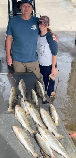 Speckled Trout / Spotted Seatrout fishing in Dickinson, Texas