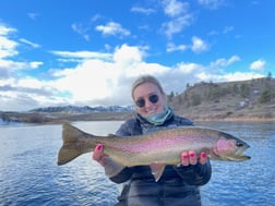 Rainbow Trout Fishing in Deer Lodge, Montana