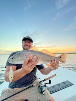 Redfish fishing in Wrightsville Beach, North Carolina