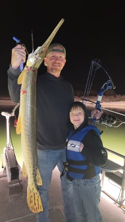 Alligator Gar Fishing in Waco, Texas