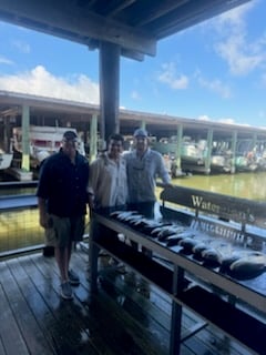 Fishing in Galveston, Texas