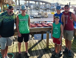 Red Snapper fishing in Orange Beach, Alabama