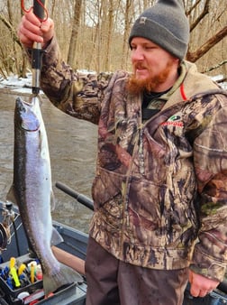 Rainbow Trout Fishing in Verona Beach, New York