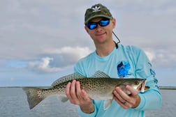 Redfish fishing in Beaufort, North Carolina