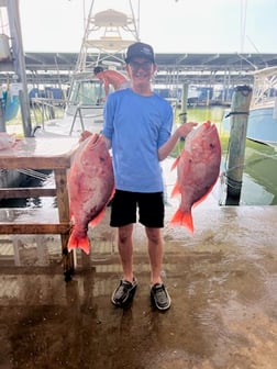 Red Snapper Fishing in Galveston, Texas