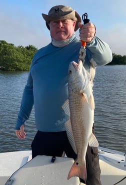 Redfish fishing in Cedar Key, Florida