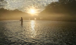 Fishing in Broken Bow, Oklahoma