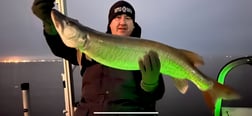 Muskie Fishing in North Muskegon, Michigan