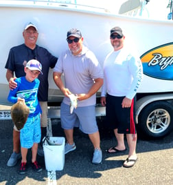 Flounder fishing in Stone Harbor, New Jersey