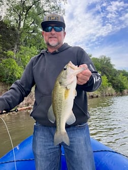 Fishing in Graford, Texas